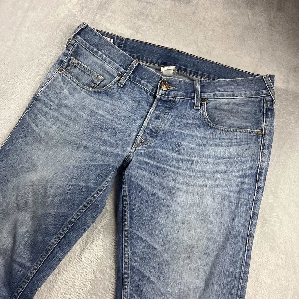True Religion Bootcut Flap Jeans Men's‎ Size 38 Baggy Relaxed Vintage Y2K 38x32